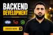 do full stack web app development in php laravel nodejs as ur software developer