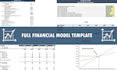 create 3 statement financial model template w staffing plan and margin analysis