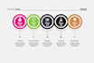 build a professional timeline or steps infographic