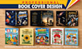 design premium amazon KDP book cover, ebook cover, and print book cover