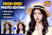 do image editing in photoshop, photo manipulation