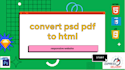 change  and convert psd to responsive html website