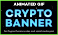create an animated GIF crypto banner