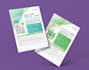 design business flyers, food flyer, corporate flyer