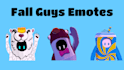 draw any fall guys character emote