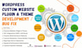 build, fix or customize wordpress plugin or theme using php