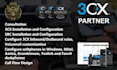 install and configure 3cx voip pbx system for you including IP phone sip trunk