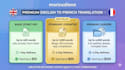 do expert english to french translation and localization