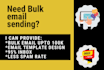send bulk email and design exclusive email template