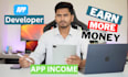 create an admob earning app or game for passive income