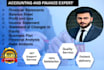 prepare balance sheet, income statement, profit and loss, cash flow
