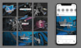 design professional social media feed posts for instagram