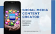 design creative social media posts and instagram posts