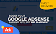 do google adsense ads placement