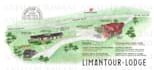 paint a detailed watercolor illustration of your property or venue