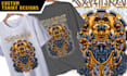 make costum t shirt illustration