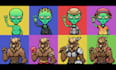 draw unique crypto nft art