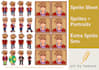 draw a personalised stardew game sprite sheet ych