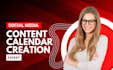 create content calendar for your social media