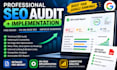 conduct a complete technical SEO website audit and action plan