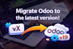 odoo migration and upgrade to latest version