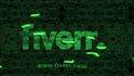 create electronic logo animation on circuit board