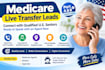 provide medicare live transfer leads