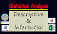 do descriptive and inferential statistical data analysis by spss, minitab