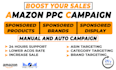 do amazon ppc campaign,amazon ppc management and amazon ppc optimization