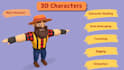 model 3d ai game ready character