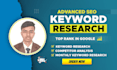 do advanced SEO keyword research and competitor analysis