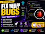 fix your web app bugs quickly and professionally