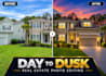 edit twilight and day to dusk real estate photos
