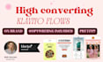 set up klaviyo email marketing flows for you