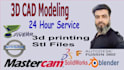 design any mold for 3d printing with the stl file you have