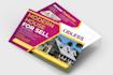 design eye catchy business postcard and eddm postcard
