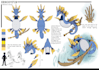 draw ref sheet for your fakemon