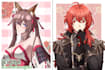 draw a pretty or ikemen anime character in my style