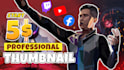 make awesome thumbnail for game valorant with character