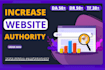 increase domain authority rating and trust flow da DR tf
