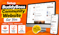 setup buddyboss community website for you