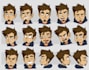 make your character with different expressions