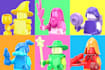 create a 3d nft art collection