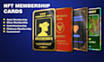 create awesome 3d rotating nft membership cards