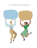 design contemporary vector illustration