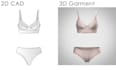 transform 2d cad into 3d virtual garment with clo3d