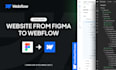 do figma to webflow, webflow website design, webflow development, webflow expert