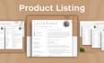 design a custom etsy listing mockup for digital products