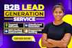 find niche targeted email list and b2b lead generation