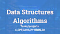 do c,cpp,java,c sharp and python data structure and algorithm projects